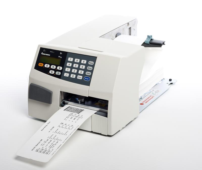 Принтер этикеток с функцией термо- и термотрансферной печати Intermec PF4i